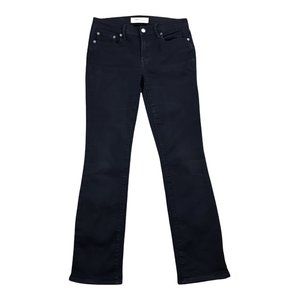 Gap Straight Leg Mid-Rise Black Size 6 Womens Jeans 30x28